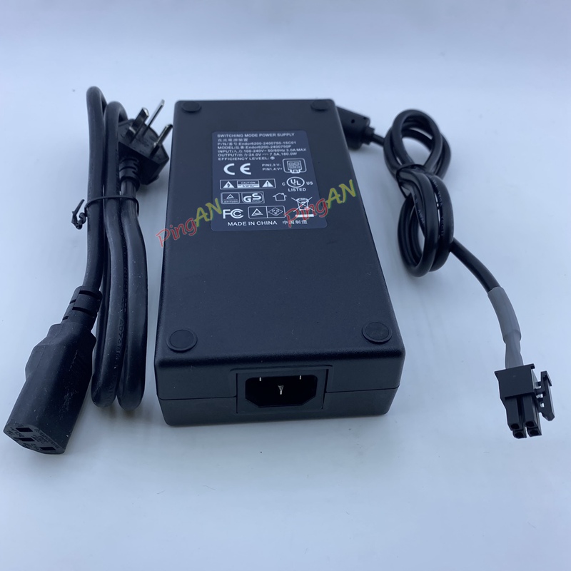 *Brand NEW*ENDOR6200-2400750P 24V 7.5A 180W FANATEC GT CSL/ DD PRO AC DC ADAPTER POWER SUPPLY